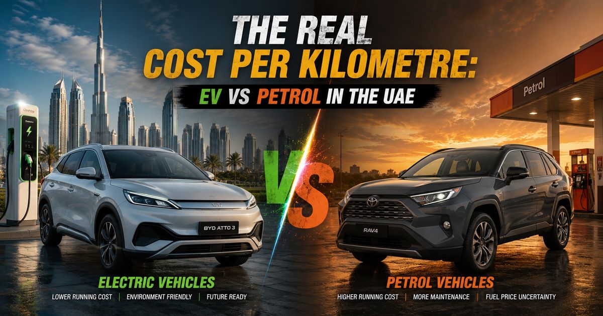 The Real Cost Per Kilometre: EV vs Petrol in the UAE