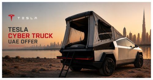 Tesla's Cybertruck Offer in UAE: Free CyberTent Worth AED 11,880, But There's a Catch