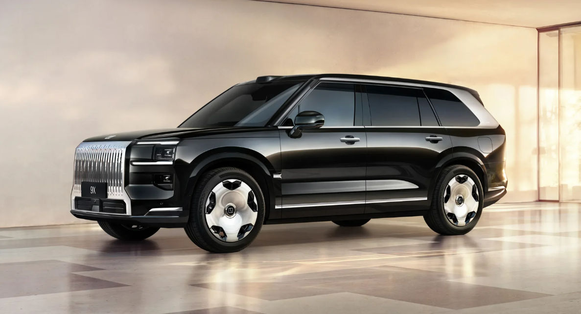 Zeekr 9X luxury SUV in a premium indoor setting