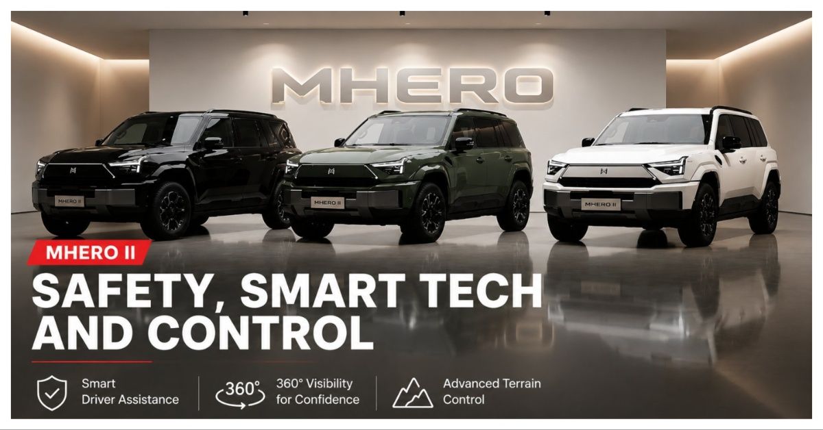 MHERO II Safety and Driver Assistance: The Tech Built for More Confident Driving