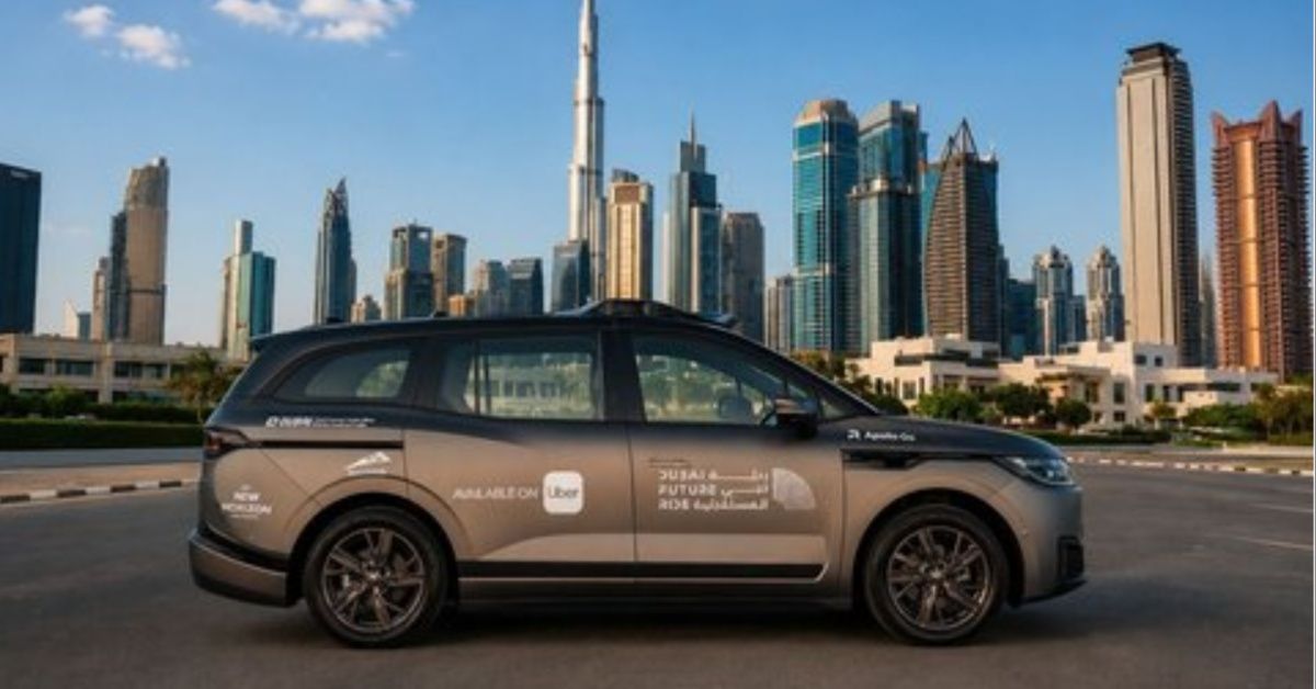 First Autonomous Network: Uber Deploys Baidu's Driverless Fleet in Dubai