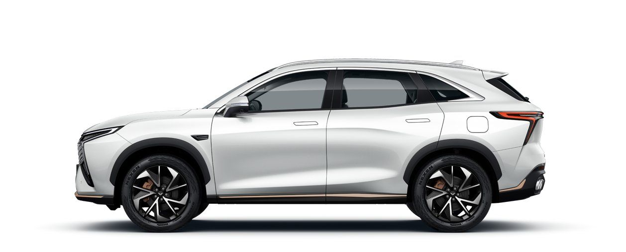 Kaiyi X7 SUV shown in side profile with modern exterior styling.