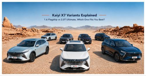 Kaiyi X7 Variants Explained: 1.6 Flagship vs 2.0T Ultimate, Which One Fits You Best
