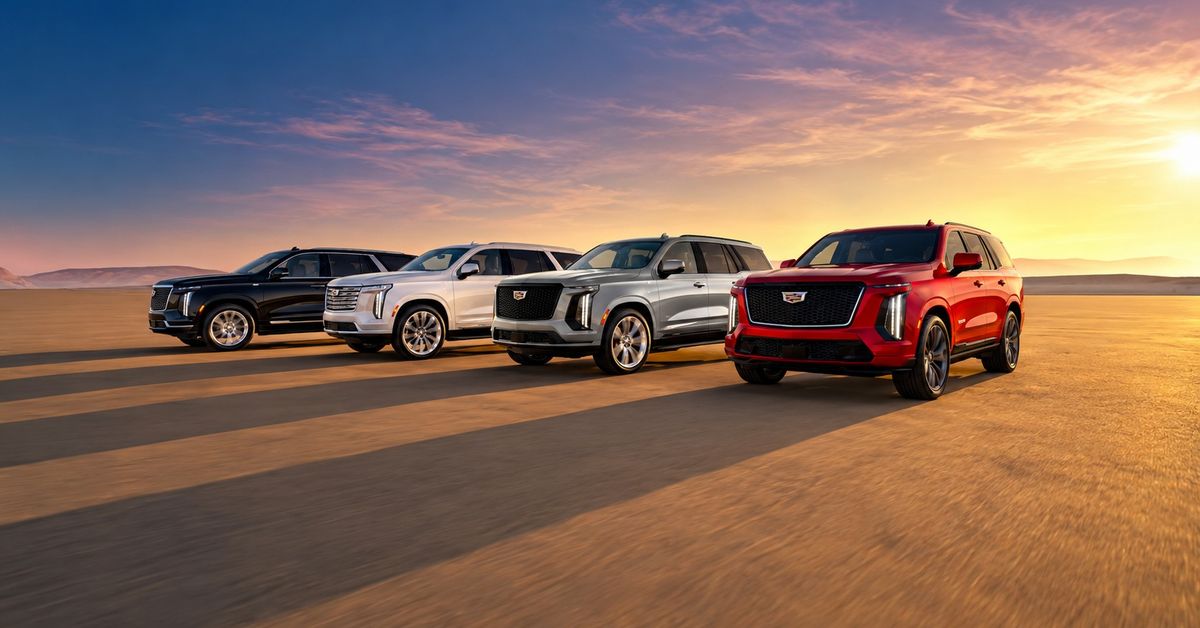 Cadillac's SUV Bet: Escalade to Electric, What UAE Buyers Need to Know