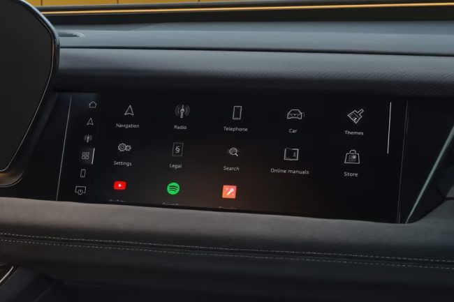 Audi SQ6 Sportback e-tron Infotainment and Smart Cabin 