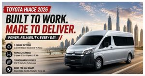 Toyota HiAce 2026 In The UAE: A Closer Look At What's Under The Hood