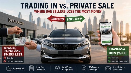 Trading In vs Private Sale: Where UAE Sellers Lose the Most Money