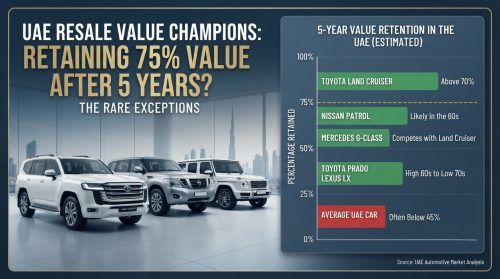 Which Cars Hold 75% of Their Value After 5 Years in the UAE?