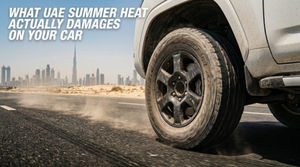 What UAE Summer Heat Actually Damages on Your Car