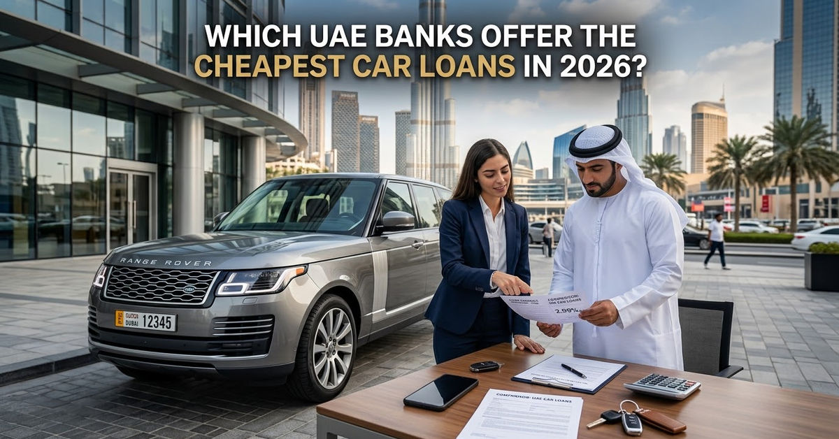 Which UAE Banks Offer the Cheapest Car Loans in 2026?