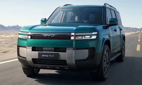 BYD Ti 7 green