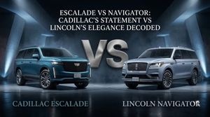 Escalade vs Navigator: Cadillac's Statement vs Lincoln's Elegance Decoded