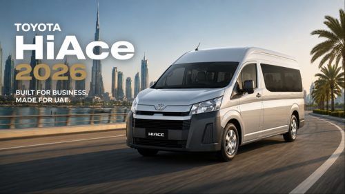 Toyota HiAce 2026 in the UAE: What Does the Cabin and Body Actually Give You?