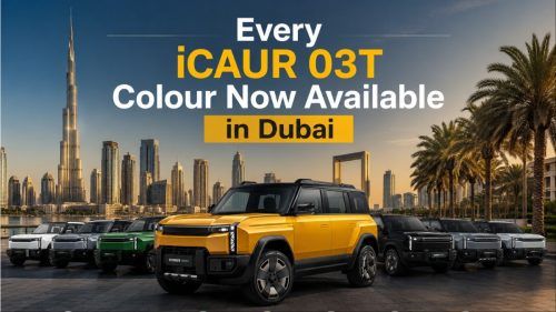Six Shades, One Bold SUV: Every iCAUR 03T Colour Now Available in Dubai