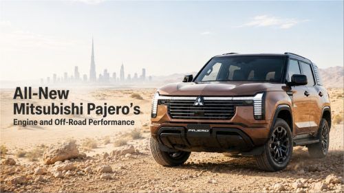 All-New Mitsubishi Pajero's Engine and Off-Road Performance: What UAE Buyers Can Expect