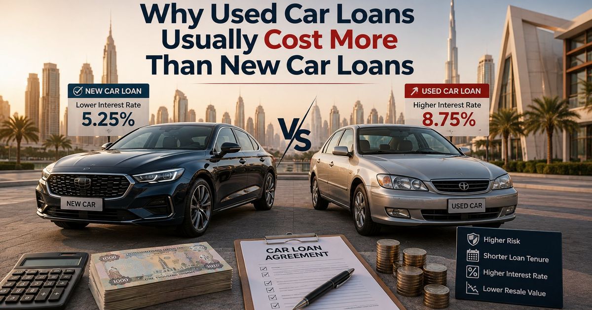 Why Used Car Loans Usually Cost More Than New Car Loans
