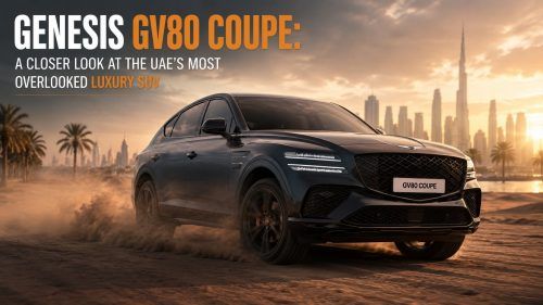 The Genesis GV80 Coupe: A Closer Look at the UAE's Most Overlooked Luxury SUV