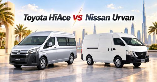 Toyota HiAce vs Nissan Urvan: Which Commercial Van Actually Works Harder for UAE Businesses?