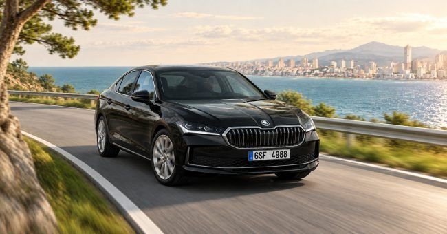 Skoda Superb Ebony Black