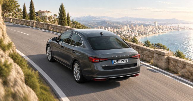 Skoda Superb Graphite Grey