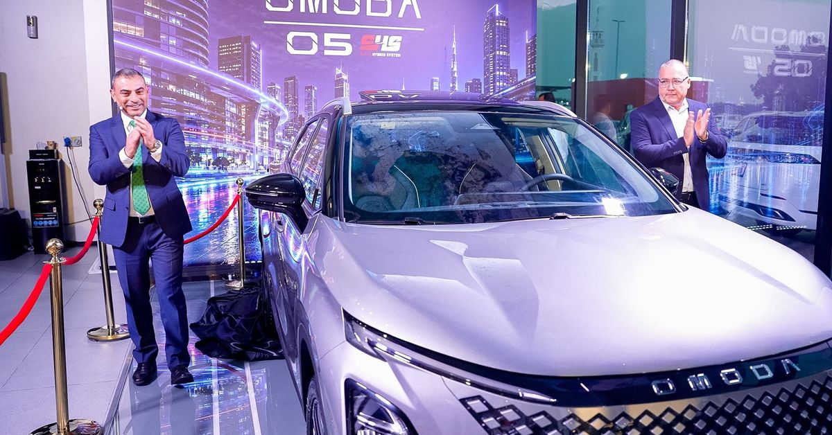 Omoda O5 HEV launched in Sharjah: hybrid SUV with 1,000km range