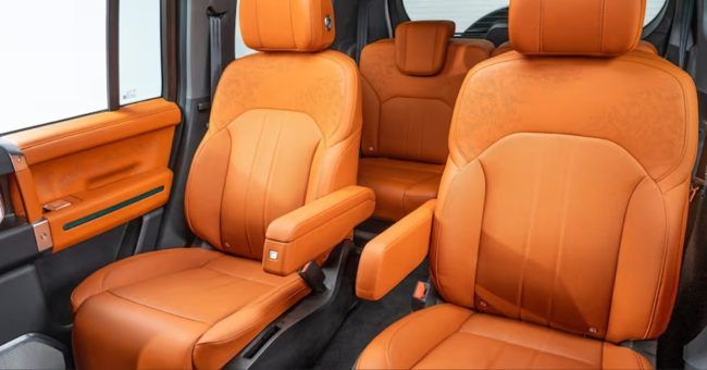 Jetour G700 seats