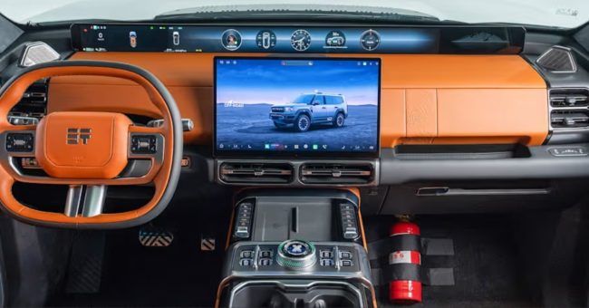 Jetour G700 Infotainment and Smart Features