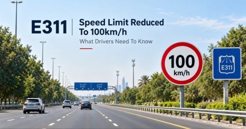 Abu Dhabi E311 Speed Limit Reduced To 100km/h: What Drivers Need To Know