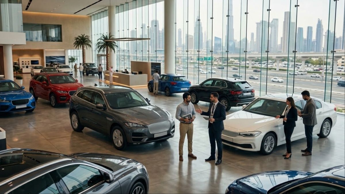Car comparison in Showroom