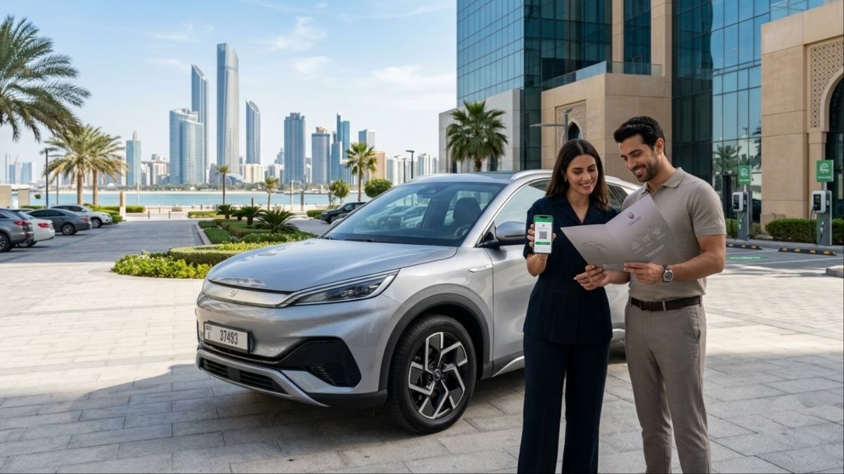SUVs Parked in Abu Dhabi