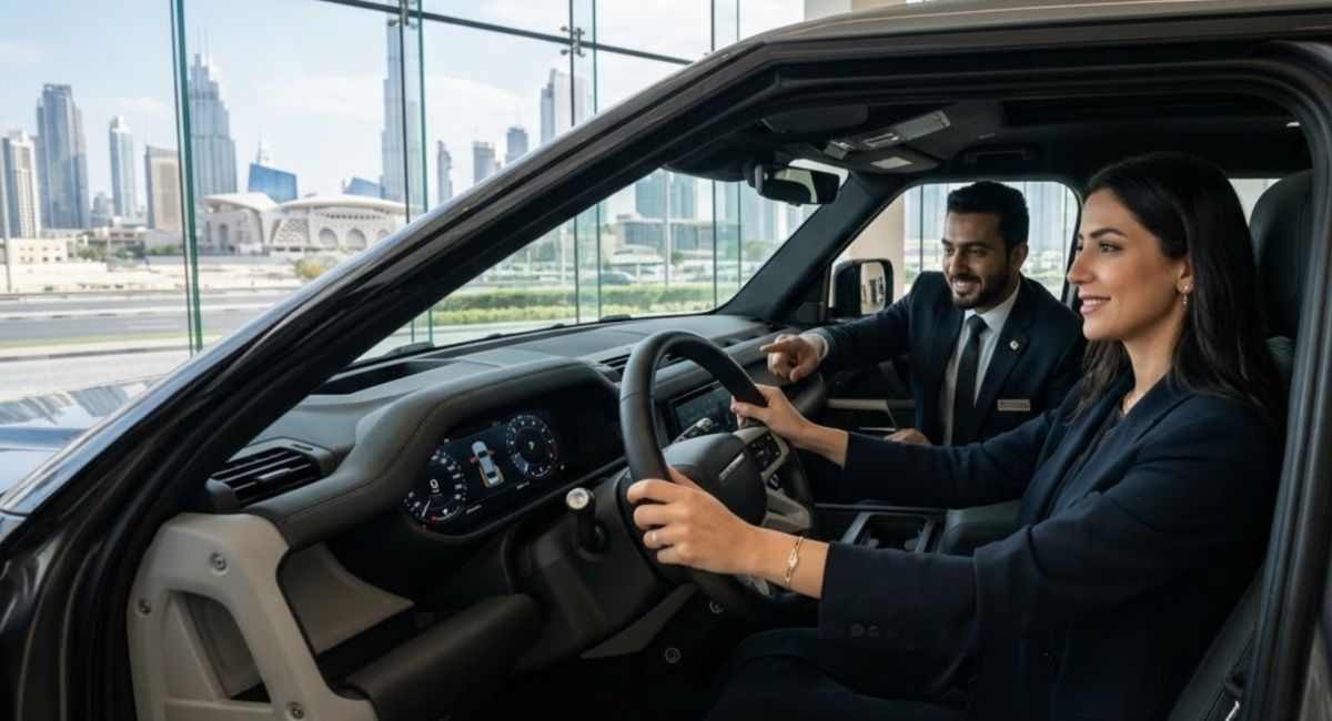 Female Test Drive in UAE