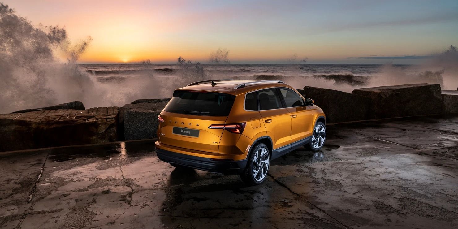Skoda Karoq back view