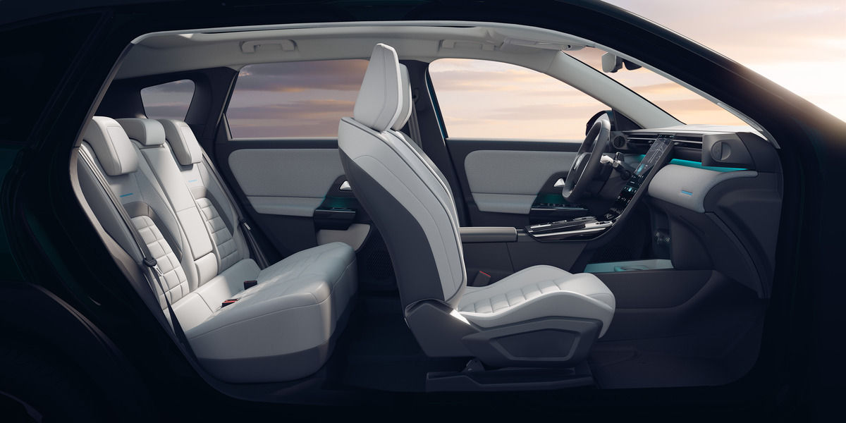 Citroën C5 Aircross rear seats with spacious legroom and premium upholstery