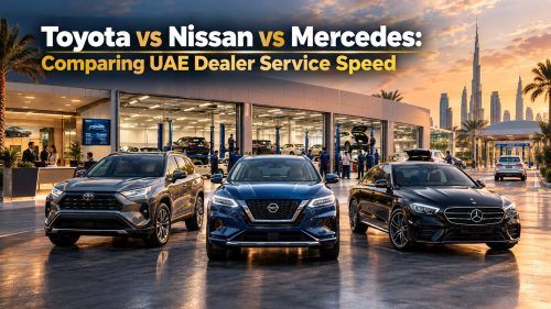 Toyota vs Nissan vs Mercedes: Comparing UAE Dealer Service Speed