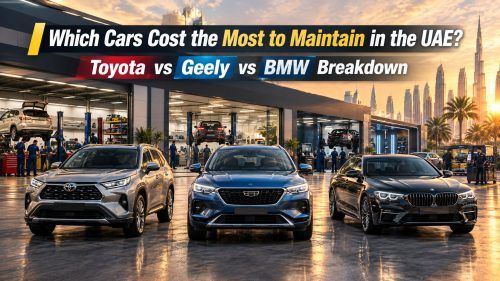Which Cars Cost the Most to Maintain in the UAE? Toyota vs Geely vs BMW Breakdown
