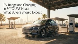 EV Range and Charging in 50°C UAE Heat: What Buyers Should Expect