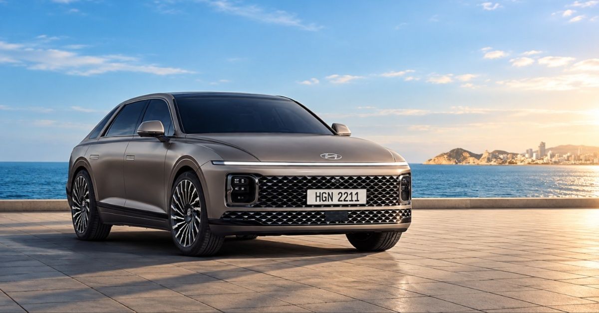 Hyundai Azera's Ten Exterior Colours: From Serenity White to Abyss Black