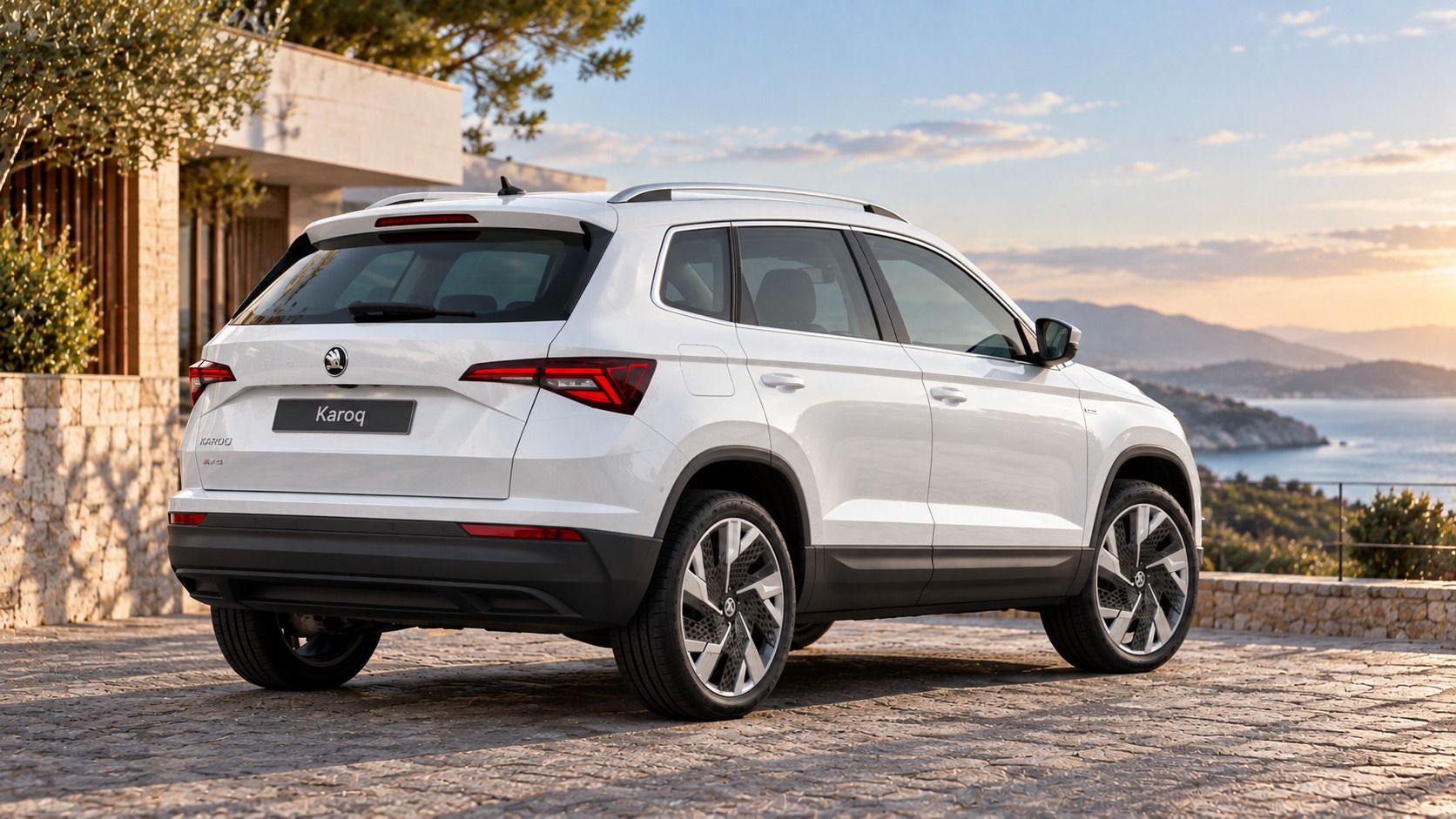 Skoda Karoq Moon White