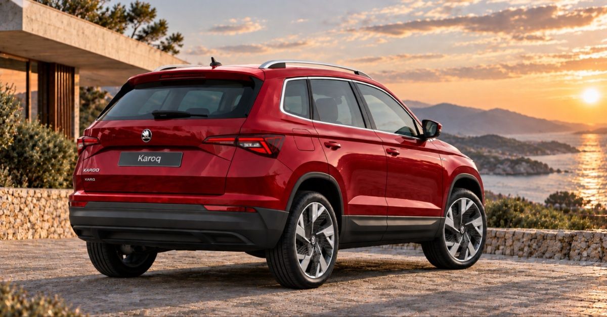 Skoda Karoq Velvet Red