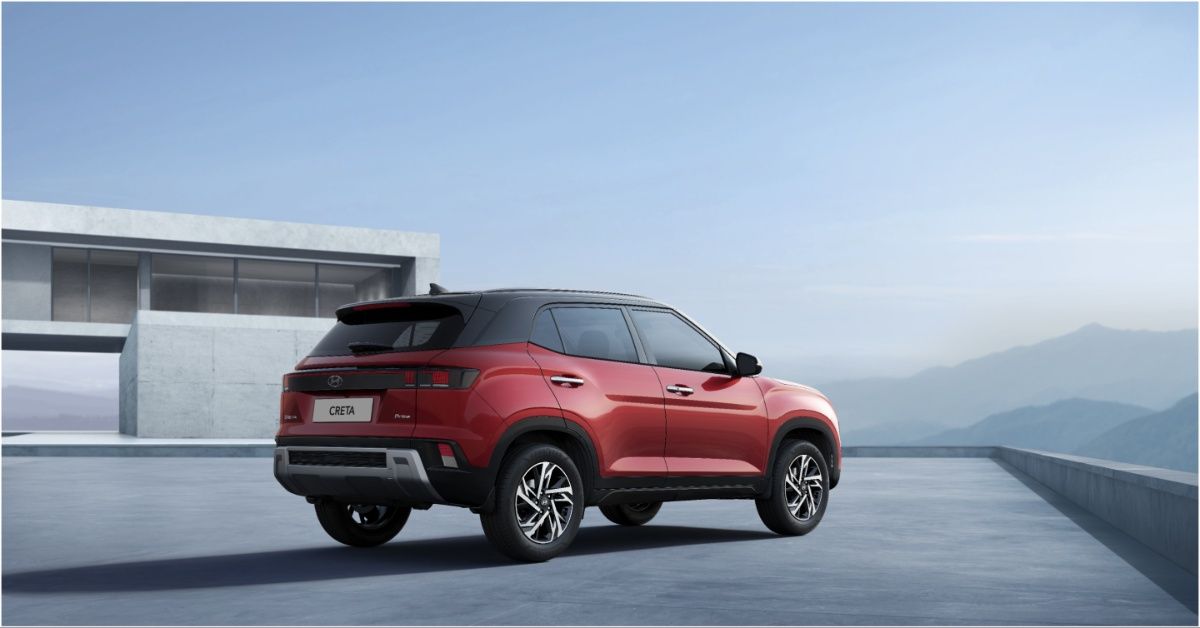 Hyundai Creta back view