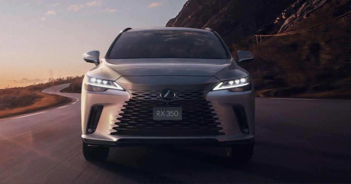 Lexus RX 350h front view