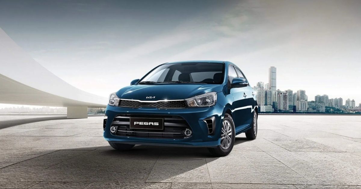 Kia Pegas front view