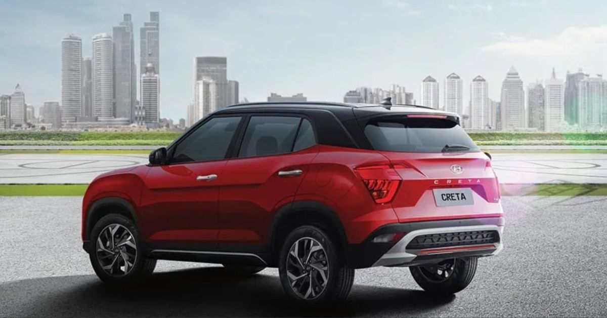 Hyundai Creta back view