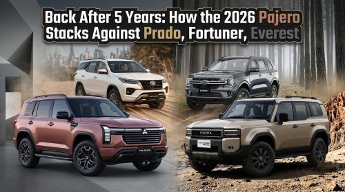 Back After 5 Years: How the 2026 Pajero Stacks Against Prado, Fortuner, Everest