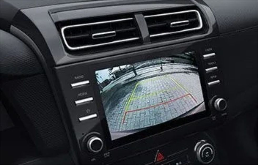 Hyundai Creta parking view