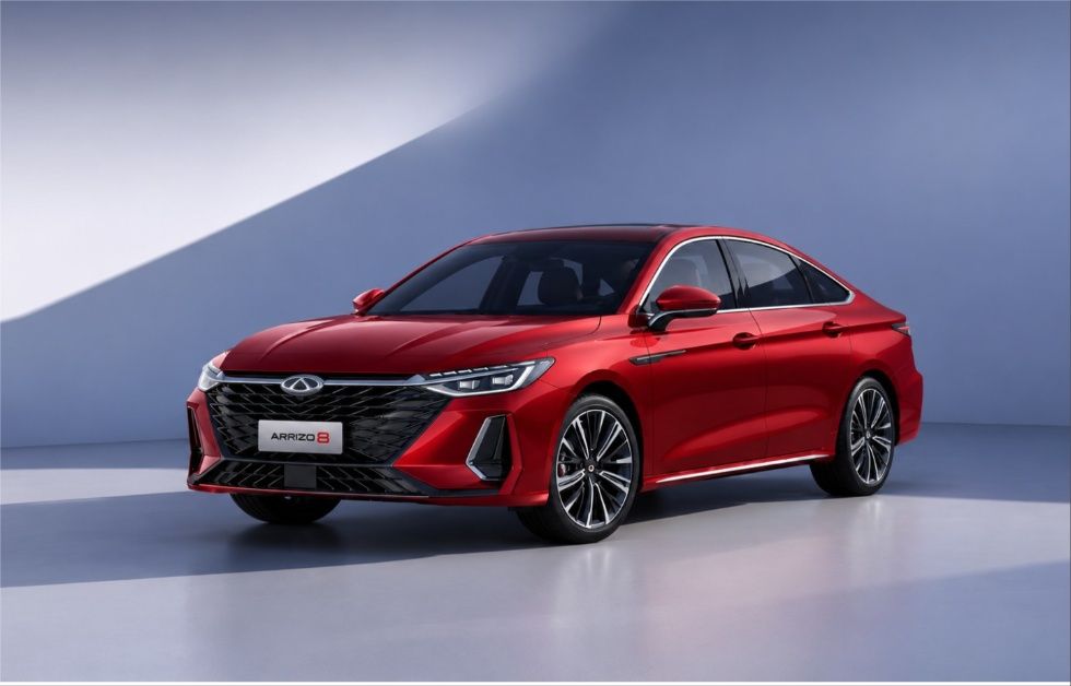 Chery Arrizo 8 red shade