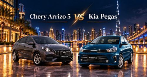 Chery Arrizo 5 vs Kia Pegas: Which Budget Sedan Actually Gives You More in the UAE?