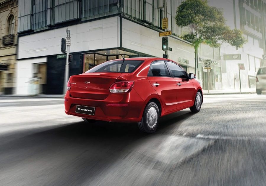 Kia Pegas back view