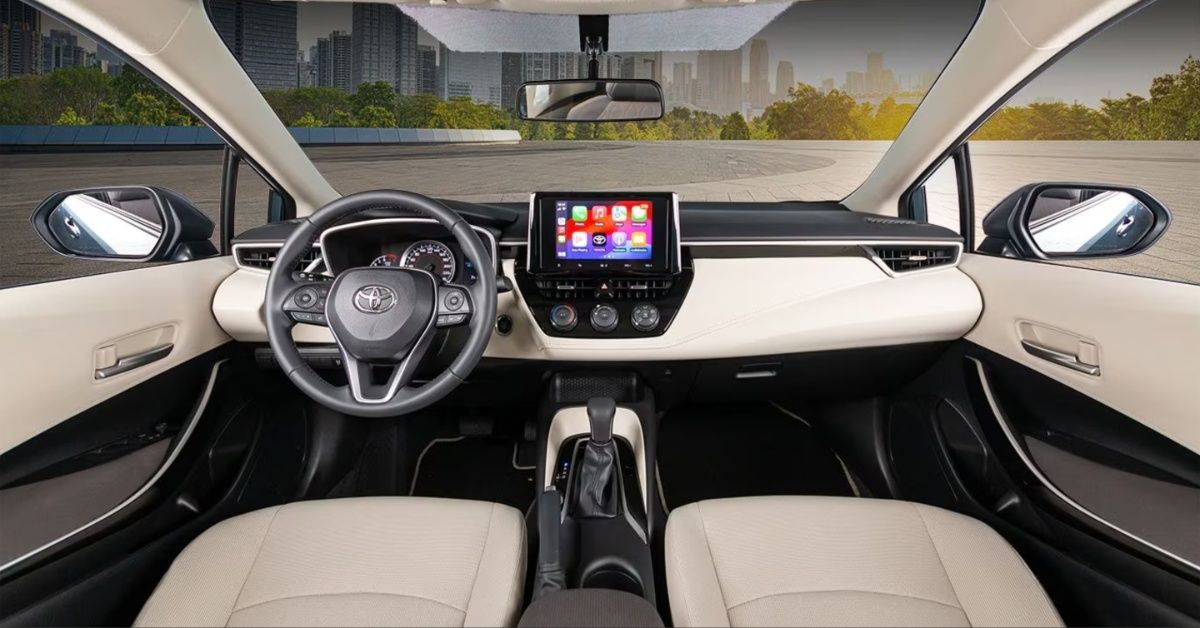 Toyota Corolla interior
