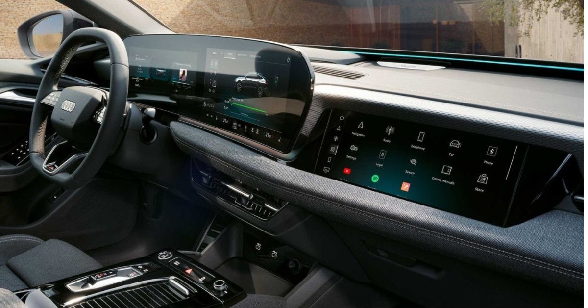 Audi A6 e-tron Interior View